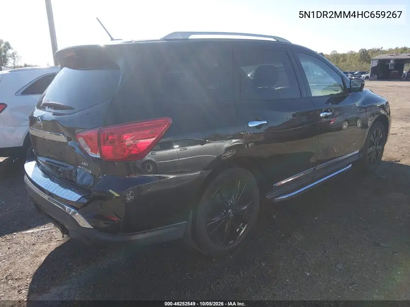 2017 NISSAN PATHFINDER VIN 5N1DR2MM4HC659267 — фото 4
