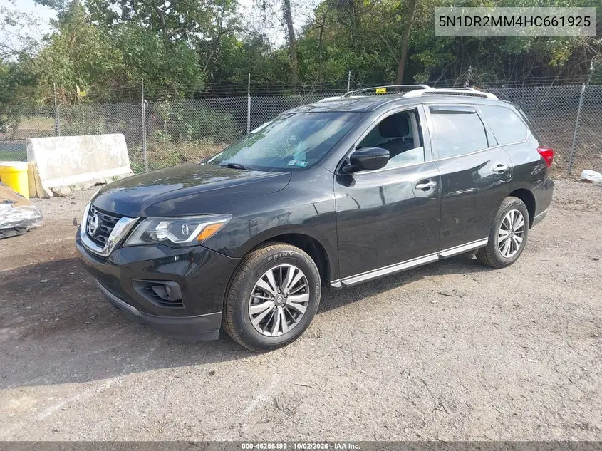 2017 NISSAN PATHFINDER VIN 5N1DR2MM4HC661925 — фото 2