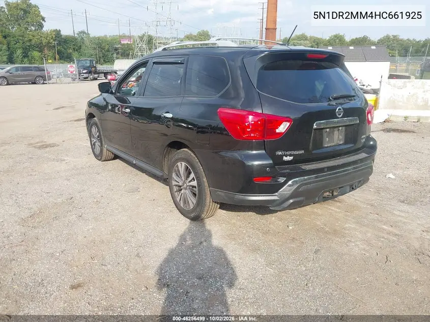 2017 NISSAN PATHFINDER VIN 5N1DR2MM4HC661925 — фото 3