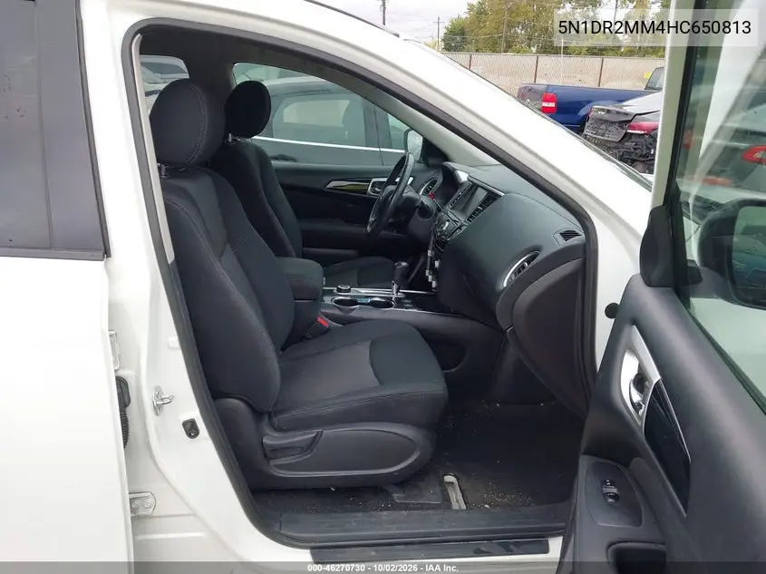 2017 NISSAN PATHFINDER VIN 5N1DR2MM4HC650813 — фото 5