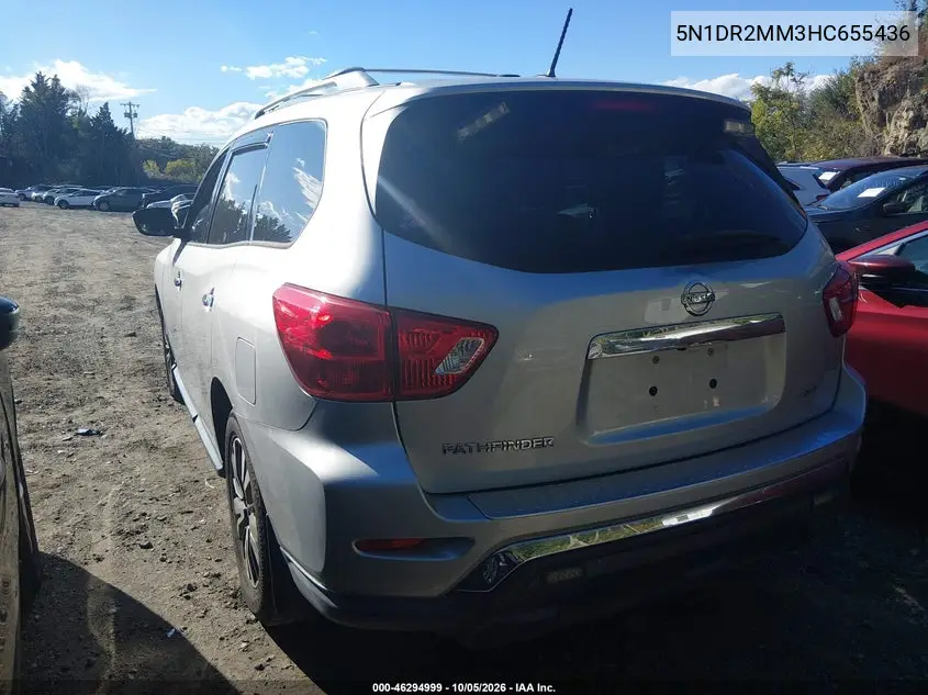 2017 NISSAN PATHFINDER VIN 5N1DR2MM3HC655436 — фото 3