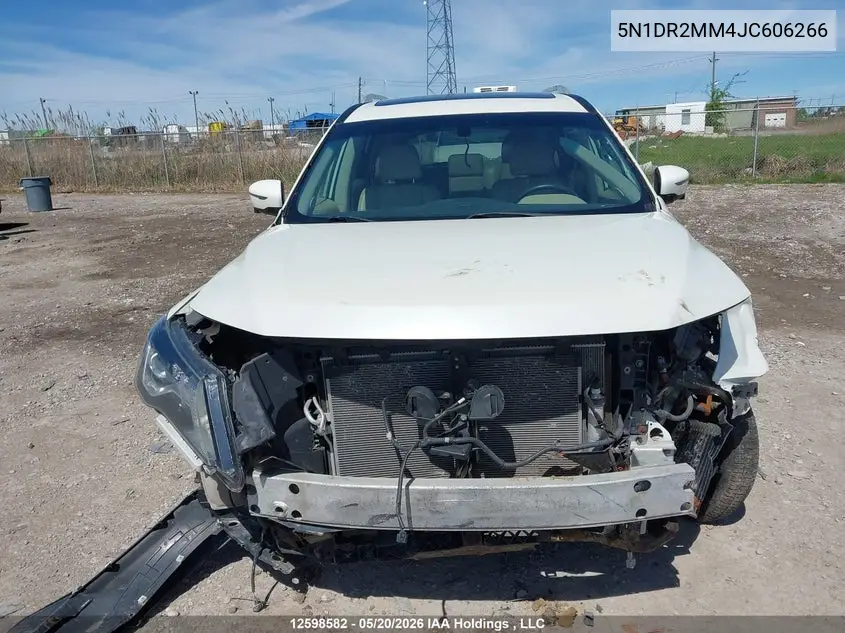 2018 NISSAN PATHFINDER VIN 5N1DR2MM4JC606266 — фото 11
