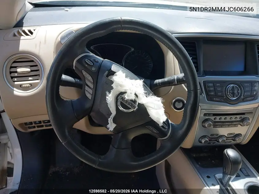 2018 NISSAN PATHFINDER VIN 5N1DR2MM4JC606266 — фото 18