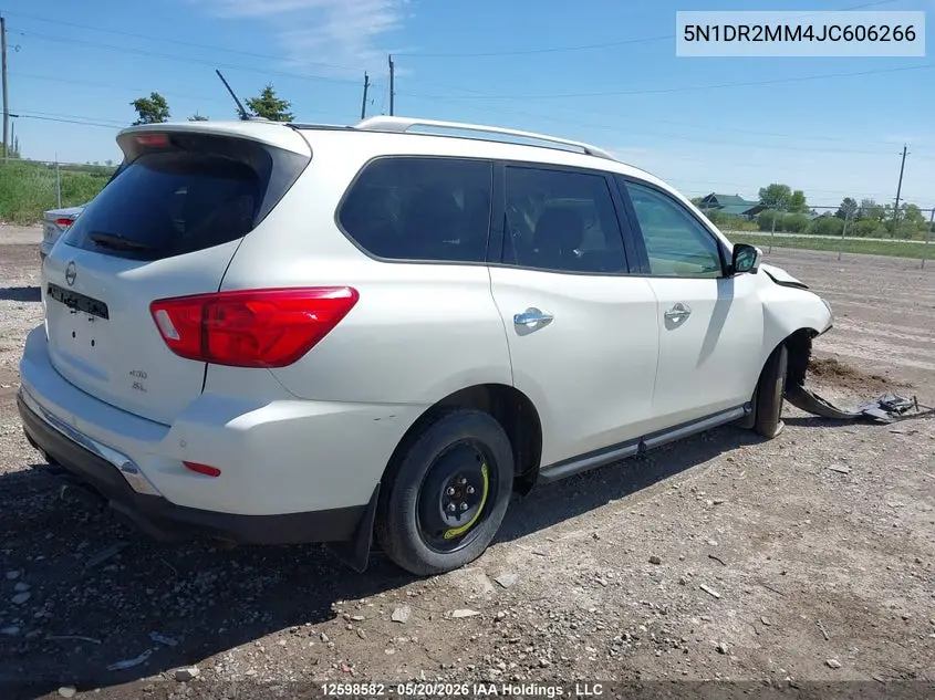 2018 NISSAN PATHFINDER VIN 5N1DR2MM4JC606266 — фото 4