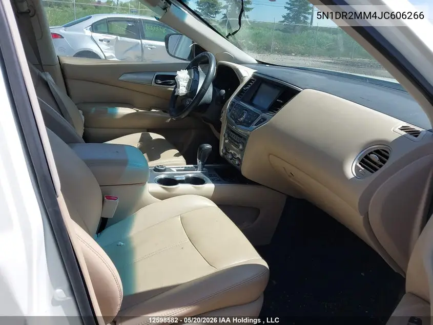 2018 NISSAN PATHFINDER VIN 5N1DR2MM4JC606266 — фото 5