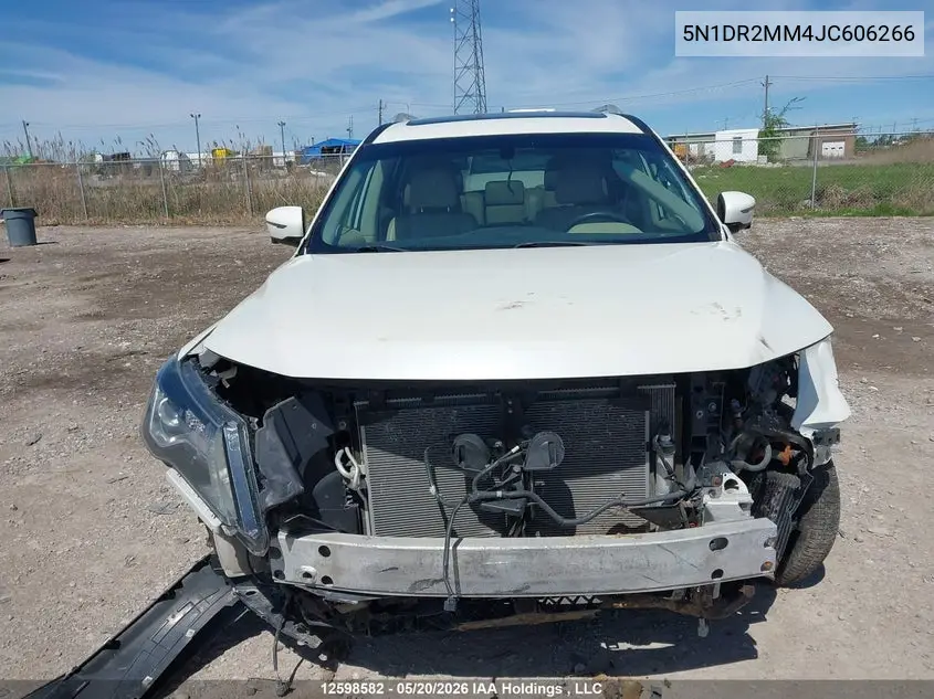 2018 NISSAN PATHFINDER VIN 5N1DR2MM4JC606266 — фото 6