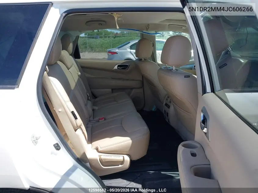2018 NISSAN PATHFINDER VIN 5N1DR2MM4JC606266 — фото 8