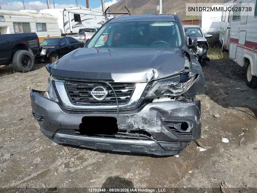 2018 NISSAN PATHFINDER VIN 5N1DR2MM8JC628738 — фото 11