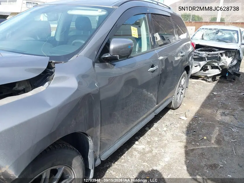2018 NISSAN PATHFINDER VIN 5N1DR2MM8JC628738 — фото 13