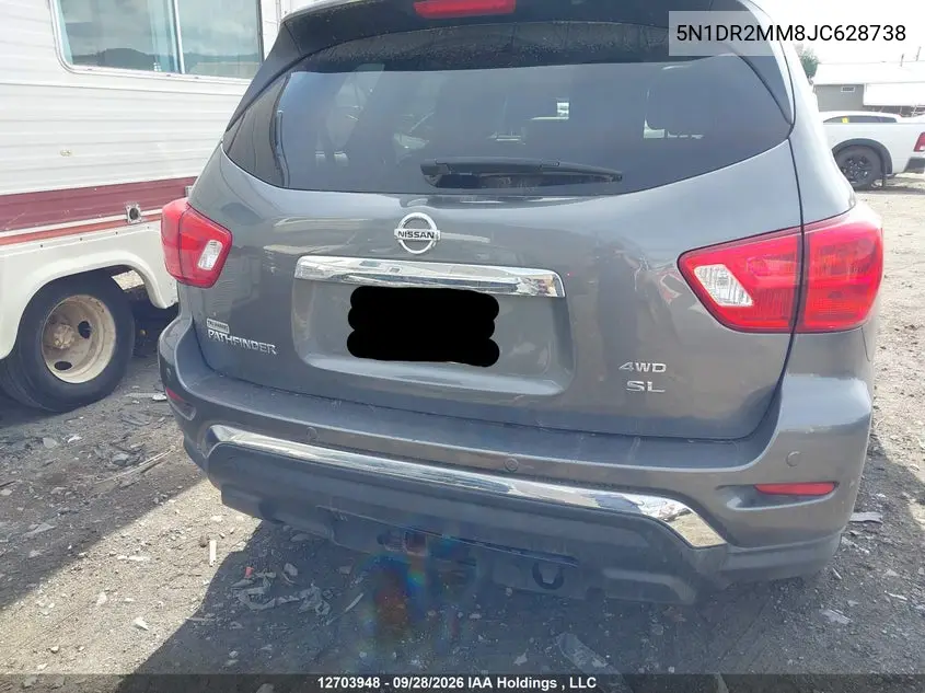 2018 NISSAN PATHFINDER VIN 5N1DR2MM8JC628738 — фото 15