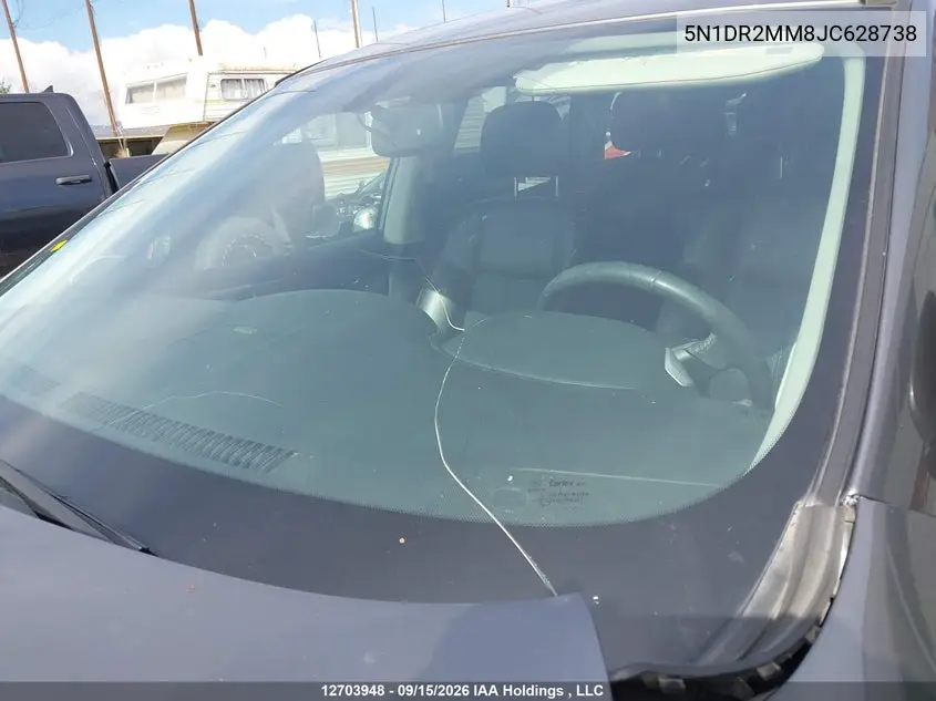 2018 NISSAN PATHFINDER VIN 5N1DR2MM8JC628738 — фото 16