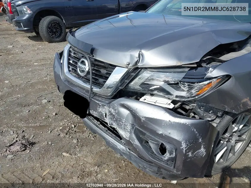 2018 NISSAN PATHFINDER VIN 5N1DR2MM8JC628738 — фото 6