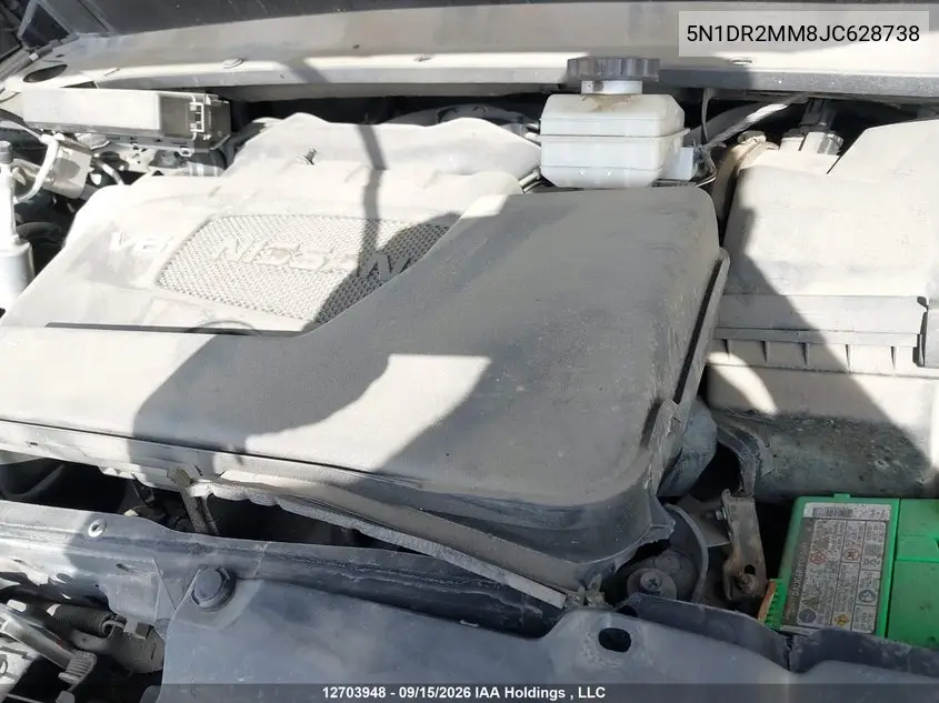 2018 NISSAN PATHFINDER VIN 5N1DR2MM8JC628738 — фото 9