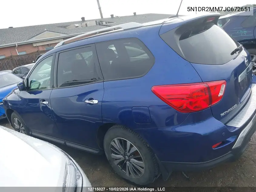 2018 NISSAN PATHFINDER VIN 5N1DR2MM7JC672651 — фото 14