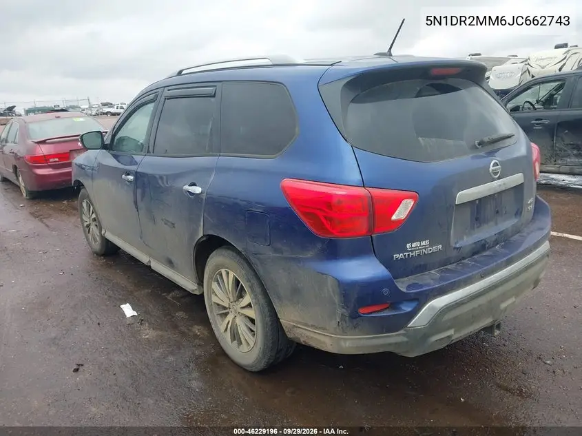 2018 NISSAN PATHFINDER VIN 5N1DR2MM6JC662743 — фото 3