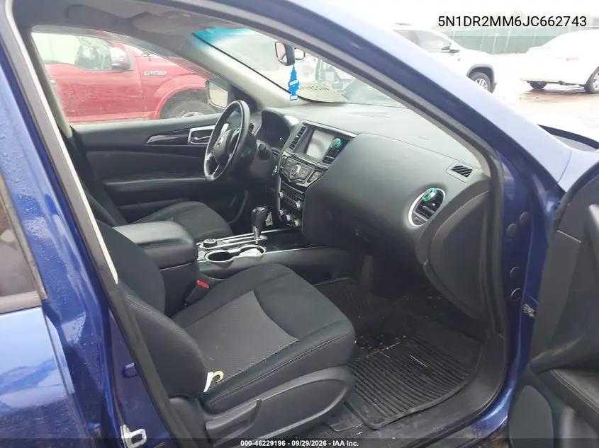 2018 NISSAN PATHFINDER VIN 5N1DR2MM6JC662743 — фото 5