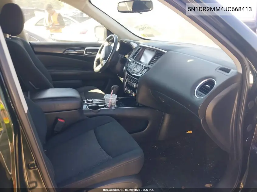 2018 NISSAN PATHFINDER VIN 5N1DR2MM4JC668413 — фото 5