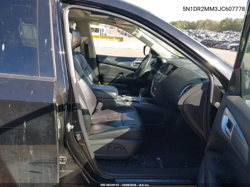 2018 NISSAN PATHFINDER VIN 5N1DR2MM3JC607778 — фото 5