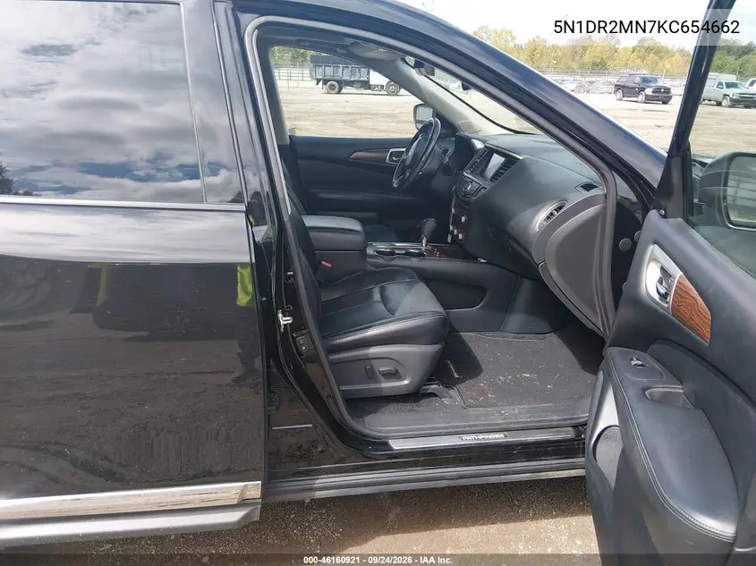 2019 NISSAN PATHFINDER VIN 5N1DR2MN7KC654662 — фото 5