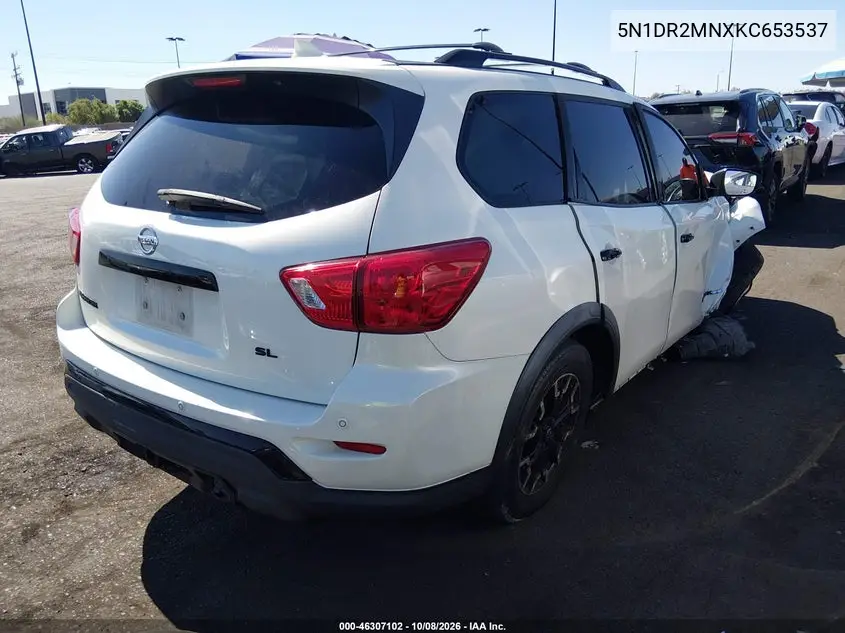 2019 NISSAN PATHFINDER VIN 5N1DR2MNXKC653537 — фото 4