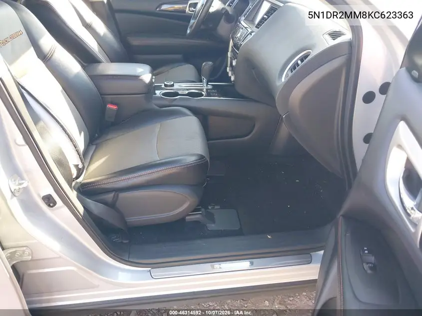 2019 NISSAN PATHFINDER VIN 5N1DR2MM8KC623363 — фото 5