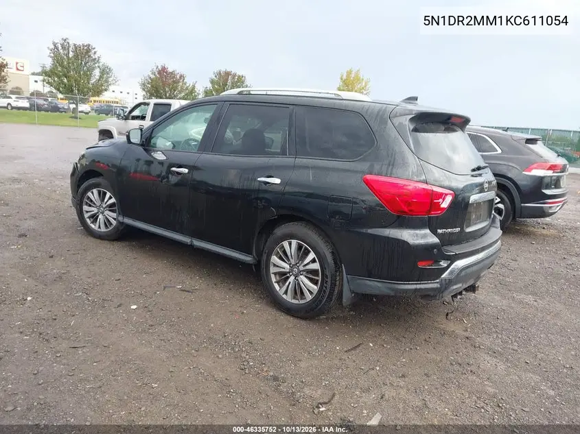 2019 NISSAN PATHFINDER VIN 5N1DR2MM1KC611054 — фото 3