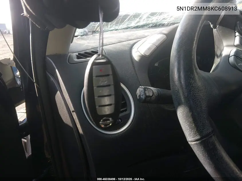 2019 NISSAN PATHFINDER VIN 5N1DR2MM8KC608913 — фото 11