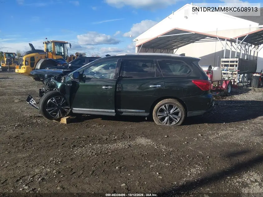 2019 NISSAN PATHFINDER VIN 5N1DR2MM8KC608913 — фото 14