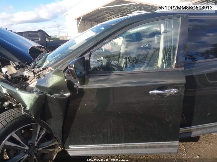 2019 NISSAN PATHFINDER VIN 5N1DR2MM8KC608913 — фото 18
