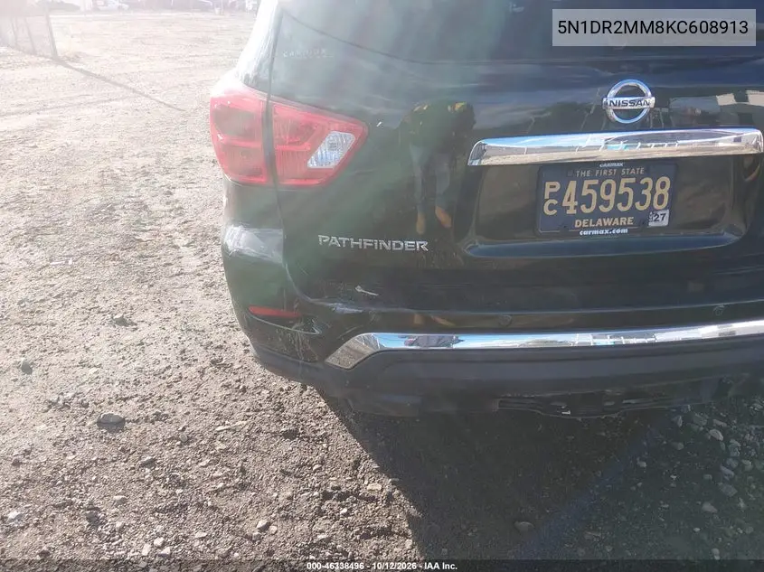 2019 NISSAN PATHFINDER VIN 5N1DR2MM8KC608913 — фото 19