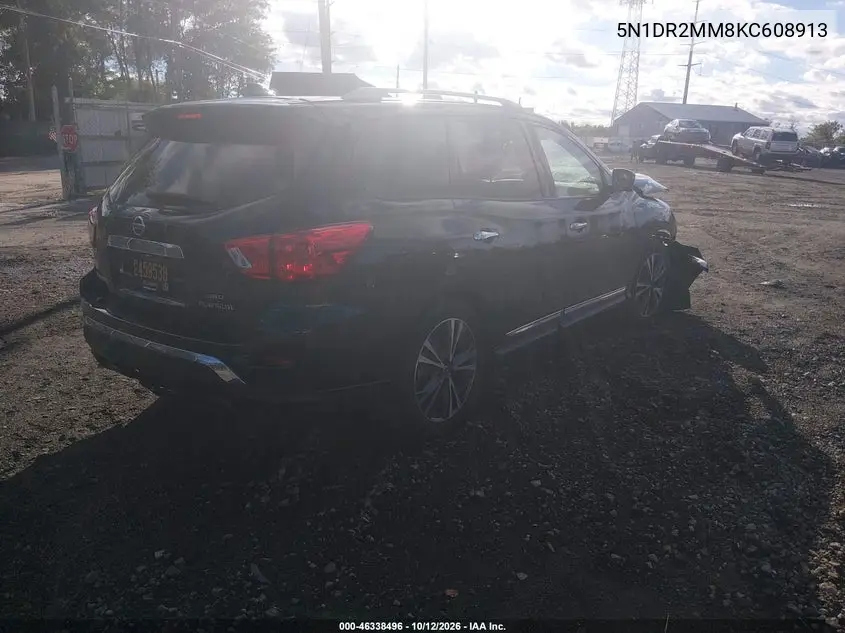 2019 NISSAN PATHFINDER VIN 5N1DR2MM8KC608913 — фото 4