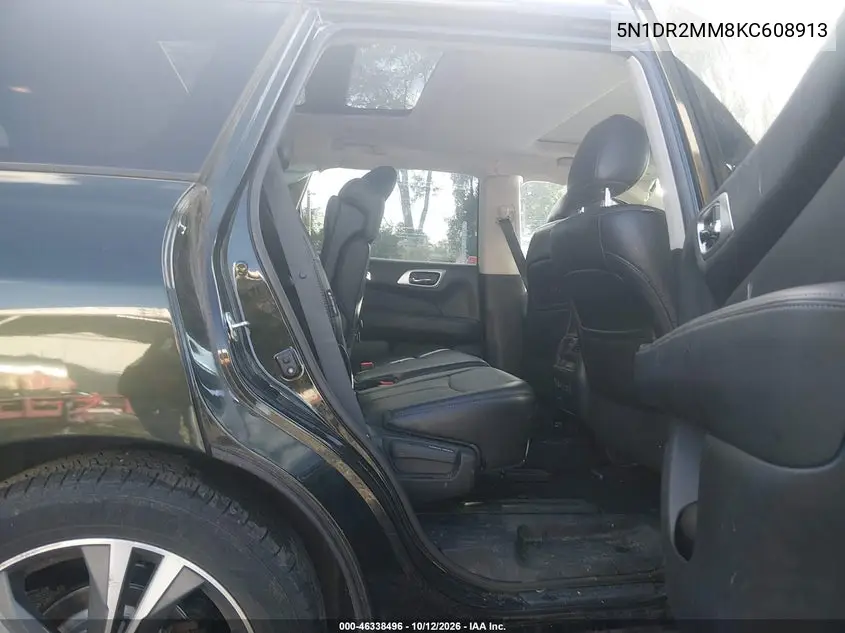 2019 NISSAN PATHFINDER VIN 5N1DR2MM8KC608913 — фото 8
