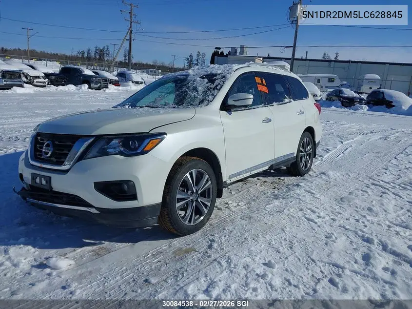 2020 NISSAN PATHFINDER VIN 5N1DR2DM5LC628845 — фото 2