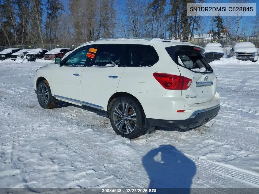 2020 NISSAN PATHFINDER VIN 5N1DR2DM5LC628845 — фото 3