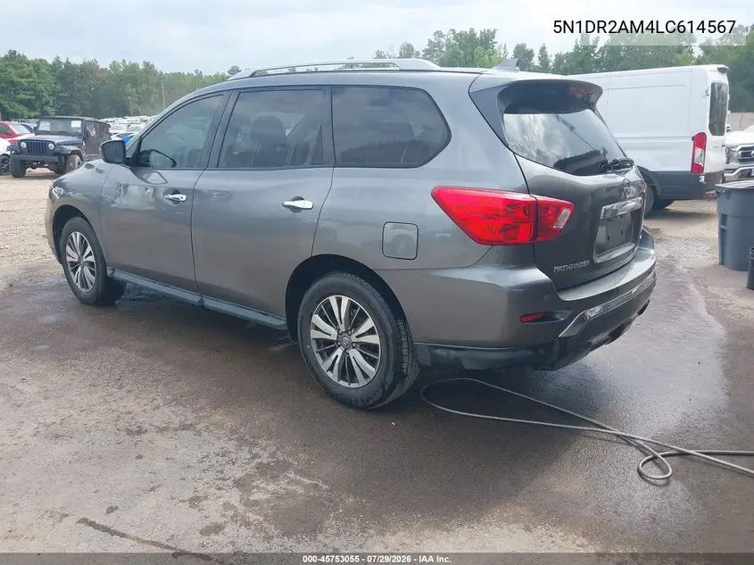 2020 NISSAN PATHFINDER VIN 5N1DR2AM4LC614567 — фото 3