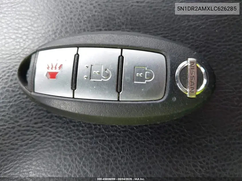2020 NISSAN PATHFINDER VIN 5N1DR2AMXLC626285 — фото 11