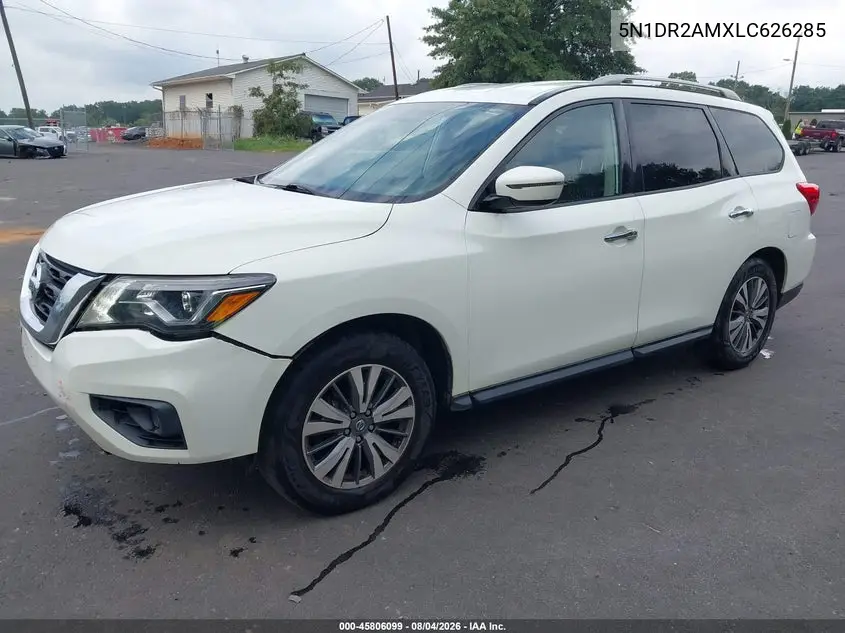 2020 NISSAN PATHFINDER VIN 5N1DR2AMXLC626285 — фото 2