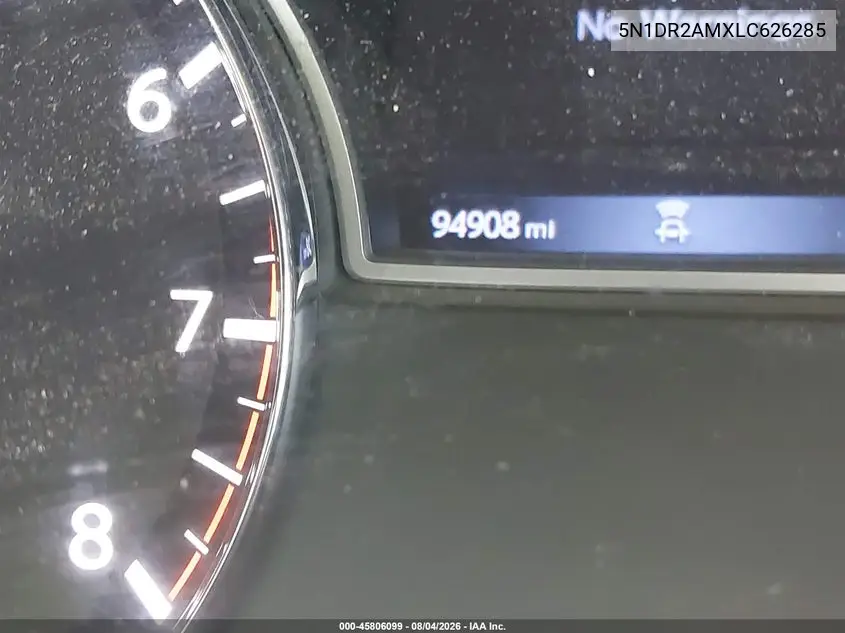 2020 NISSAN PATHFINDER VIN 5N1DR2AMXLC626285 — фото 21