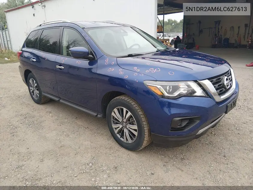 NISSAN PATHFINDER 2020, VIN 5N1DR2AM6LC627613