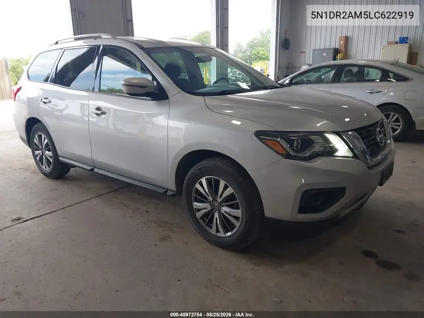 NISSAN PATHFINDER 2020, VIN 5N1DR2AM5LC622919
