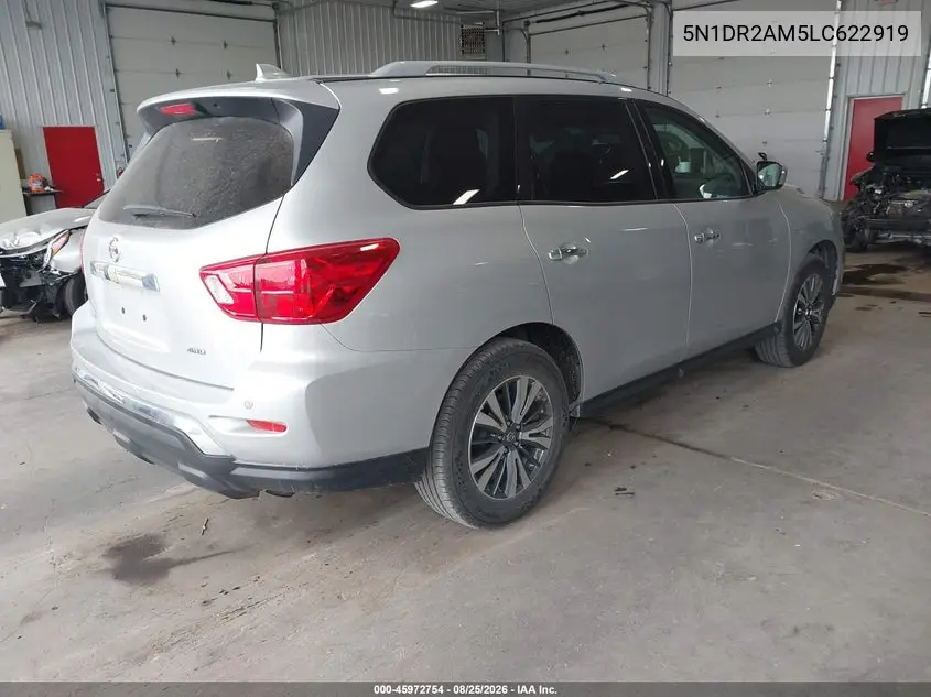 2020 NISSAN PATHFINDER VIN 5N1DR2AM5LC622919 — фото 4