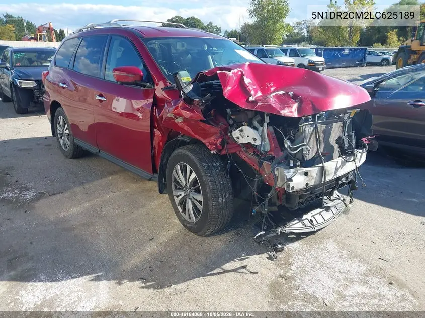 NISSAN PATHFINDER 2020, VIN 5N1DR2CM2LC625189