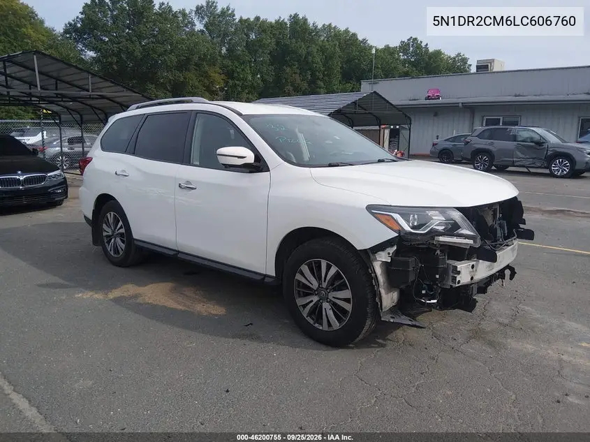 NISSAN PATHFINDER 2020, VIN 5N1DR2CM6LC606760