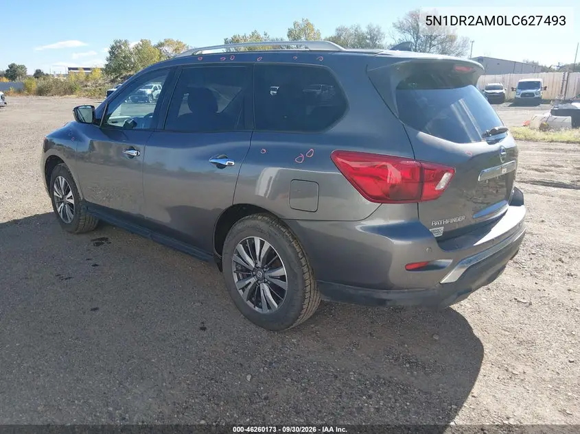 2020 NISSAN PATHFINDER VIN 5N1DR2AM0LC627493 — фото 3