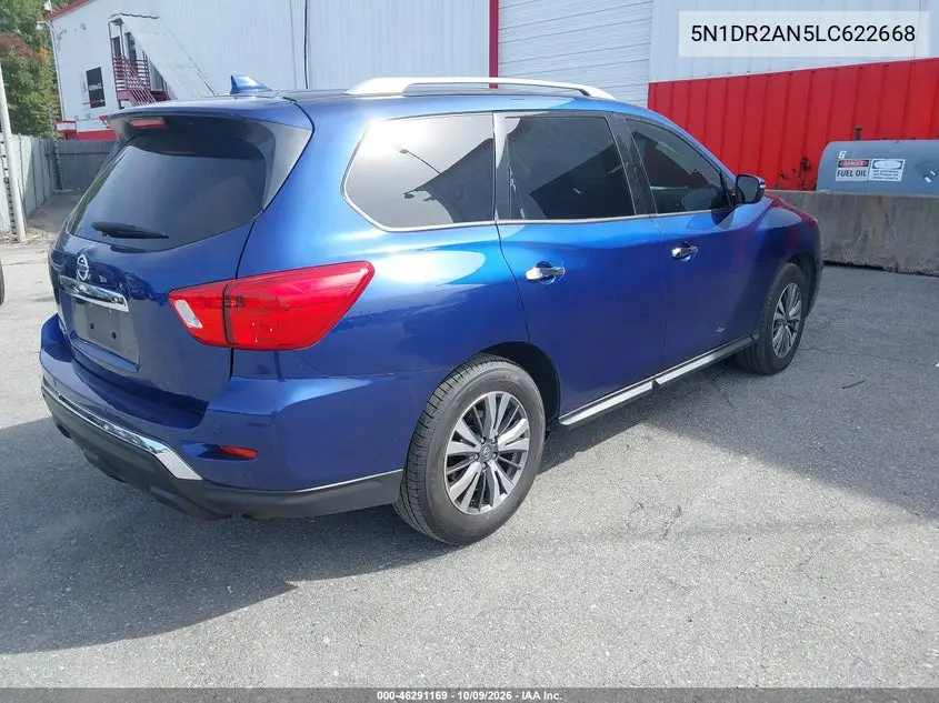 2020 NISSAN PATHFINDER VIN 5N1DR2AN5LC622668 — фото 4