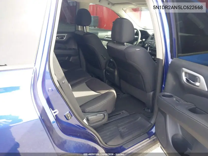 2020 NISSAN PATHFINDER VIN 5N1DR2AN5LC622668 — фото 8