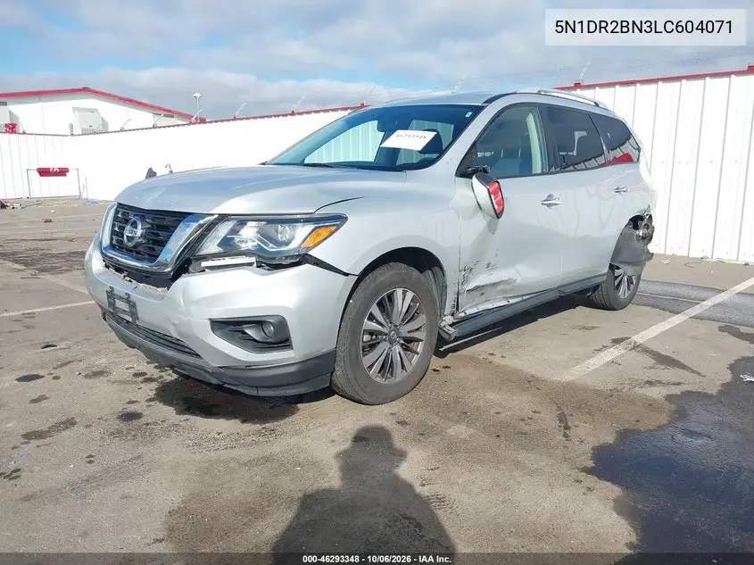 2020 NISSAN PATHFINDER VIN 5N1DR2BN3LC604071 — фото 2