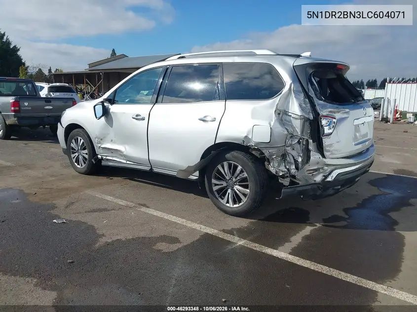 2020 NISSAN PATHFINDER VIN 5N1DR2BN3LC604071 — фото 3