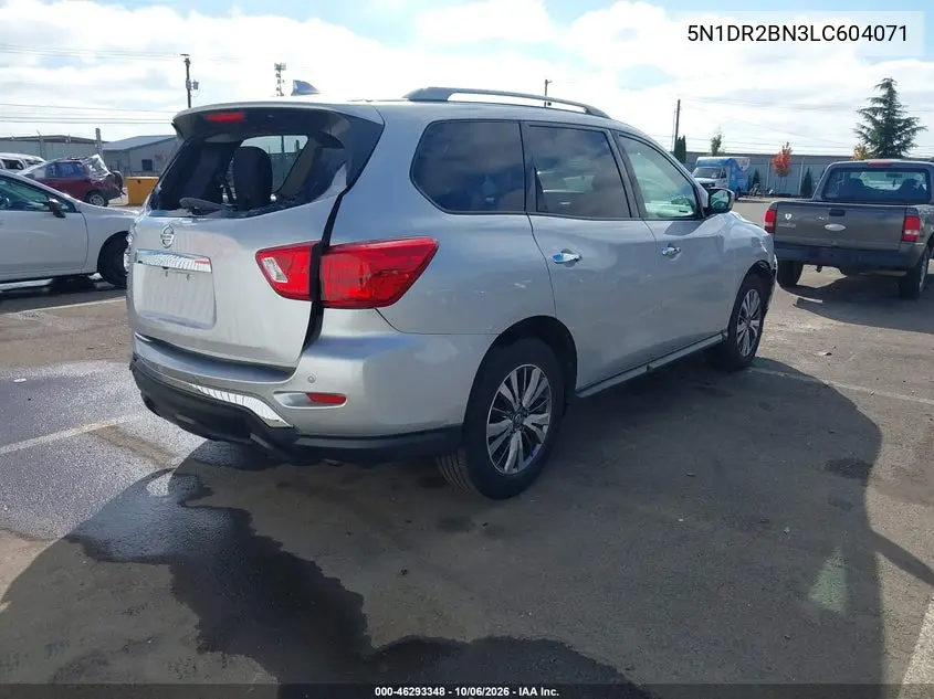 2020 NISSAN PATHFINDER VIN 5N1DR2BN3LC604071 — фото 4
