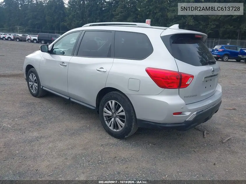 2020 NISSAN PATHFINDER VIN 5N1DR2AM8LC613728 — фото 3